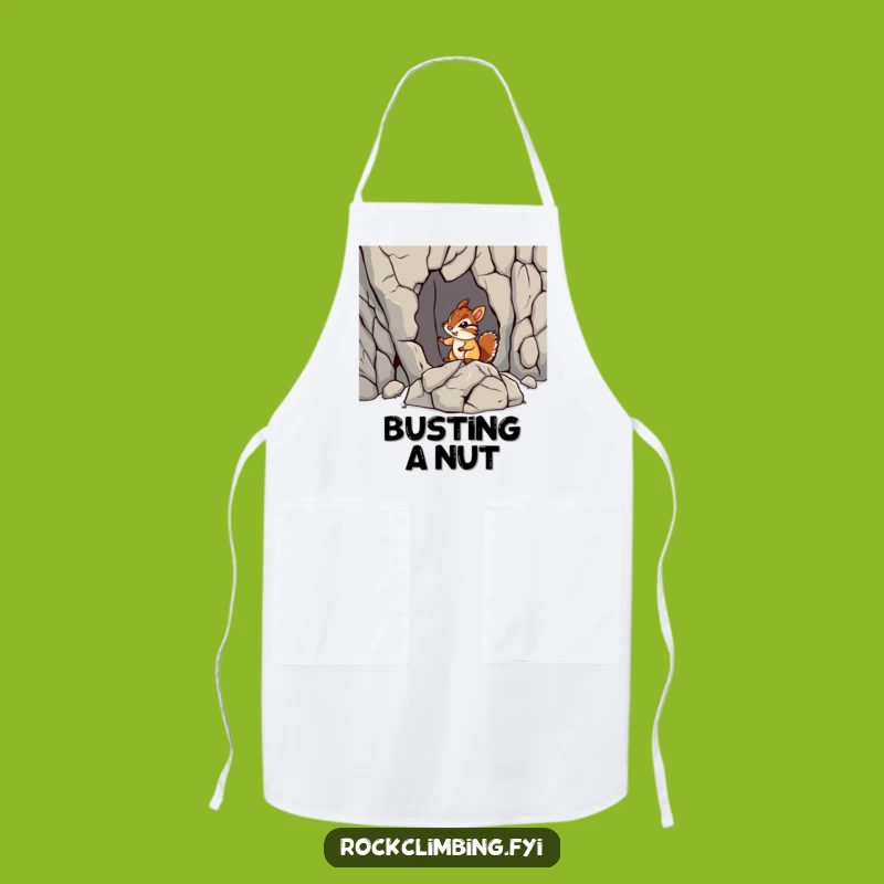 Funny Chipmunk Rock Apron: Kitchen Explorer Ready for Anything, A Practical Funny Gift