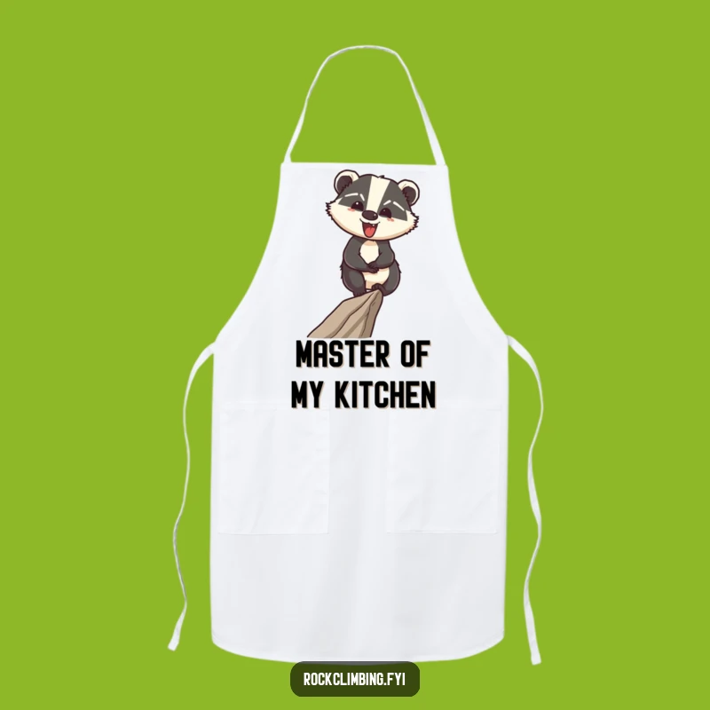 Funny Badger Apron: Cook with Confidence and Skill