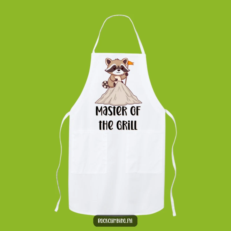 Funny Raccoon Explorer Apron: Conquer the Kitchen, Funny Gift