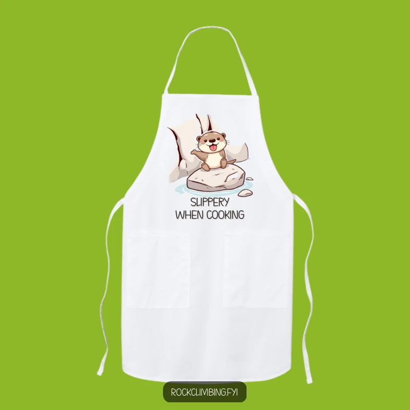 Funny Otter Apron: Hilarious Gear for Playful Cooks and Water Lovers