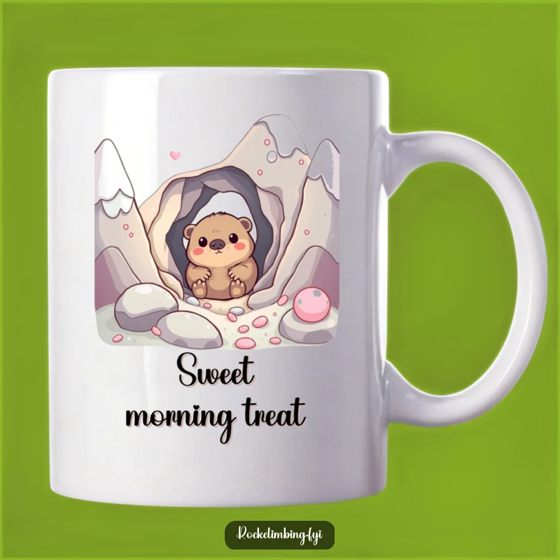 Funny Mole Candy Mountain Mug: A Sweet Treat for Your Morning!