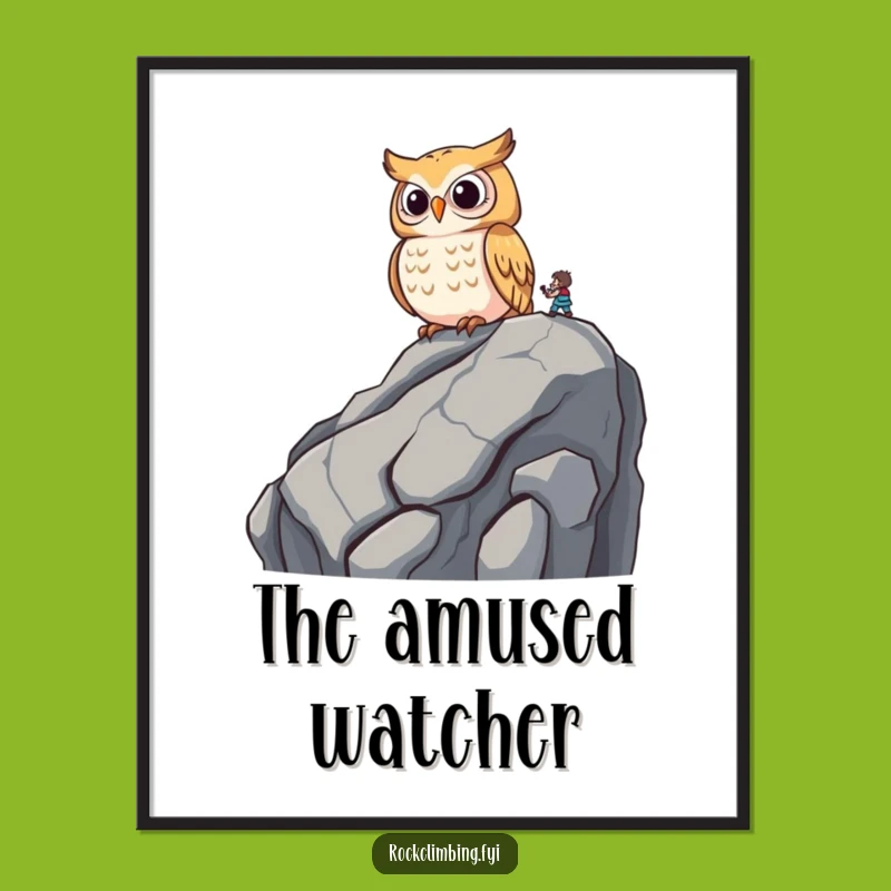 Funny Wise Owl Digital Art: Instant Wit, Perfect Funny Gift