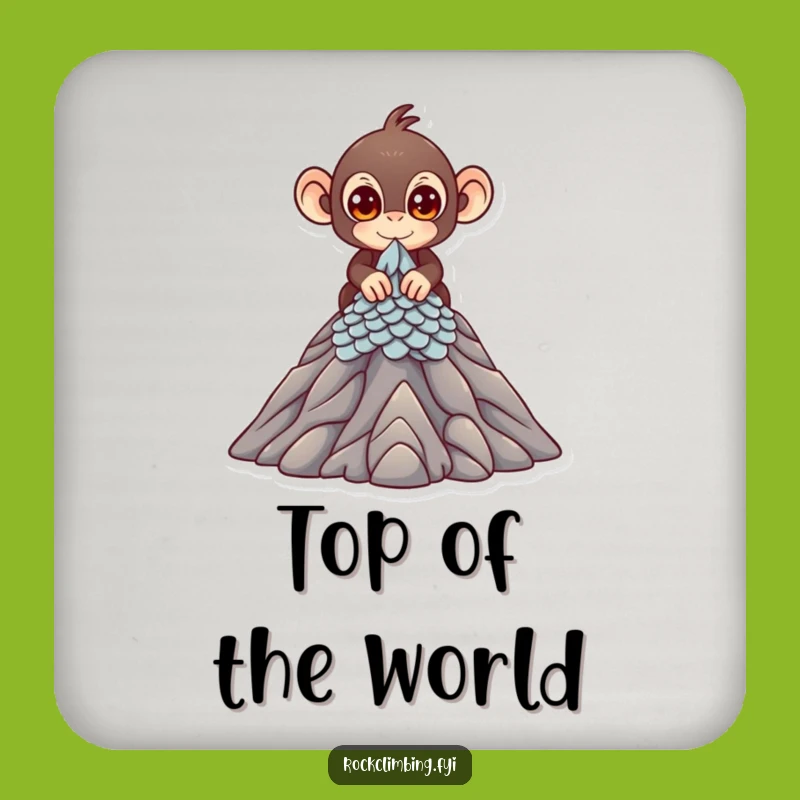 Funny Monkey Climber Coaster - Protect with Adventure, Funny Funny Gift!