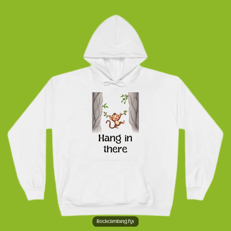 Funny Monkey Vine Swing Hoodie: Cozy Fun for Adventurous Souls