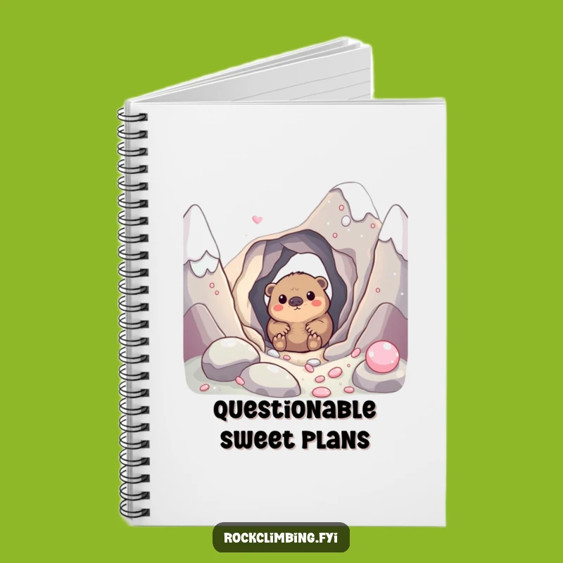 Funny Mole Candy Mountain Notebook: Jot Down Your Sweetest Ideas!
