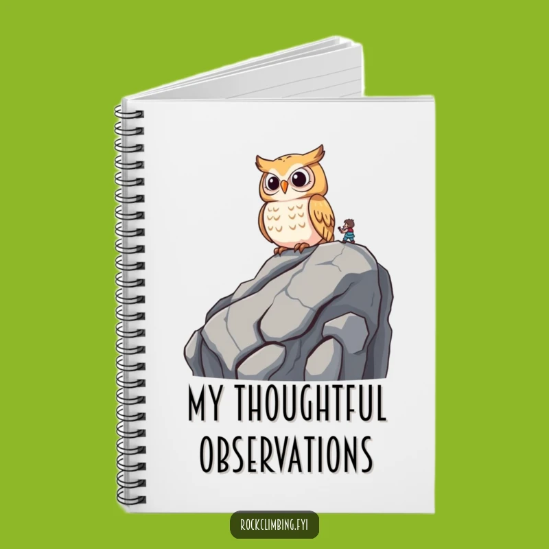 Funny Wise Owl Notebook: Jot Down Wisdom, Great Funny Gift