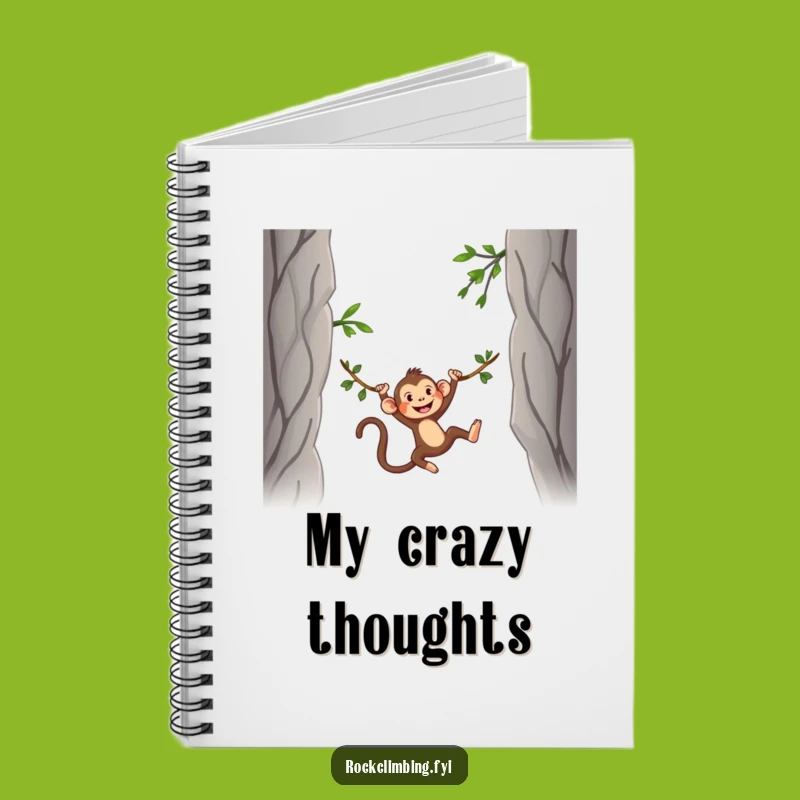 Funny Monkey Vine Swing Notebook: Jot Down Silly Ideas