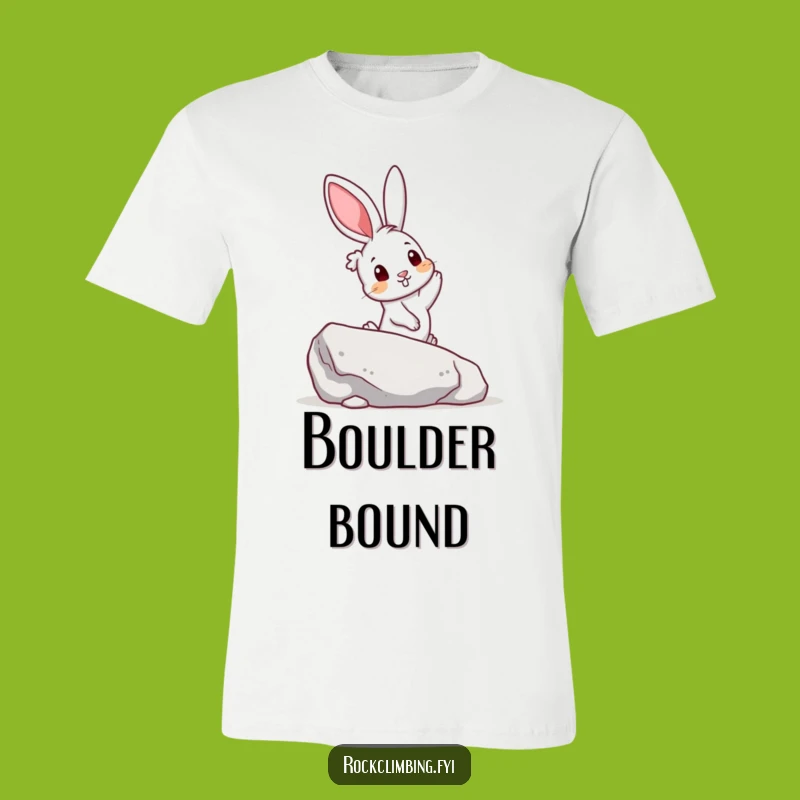 Funny Rabbit Climbing T-Shirt: Hilarious Explorer Tee, Perfect Funny Gift