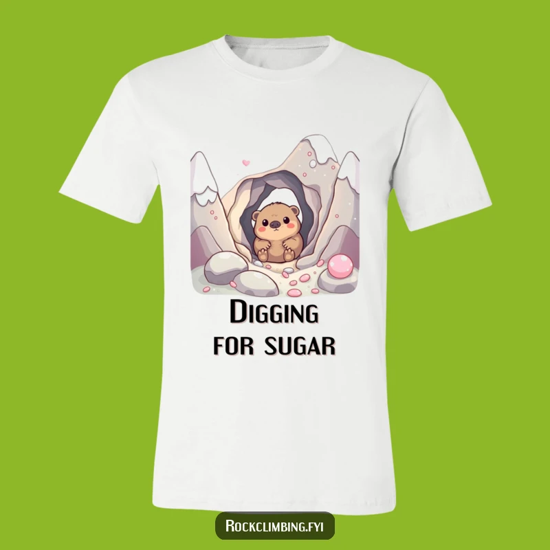 Funny Mole Candy Mountain T-Shirt: Dig into Deliciousness!