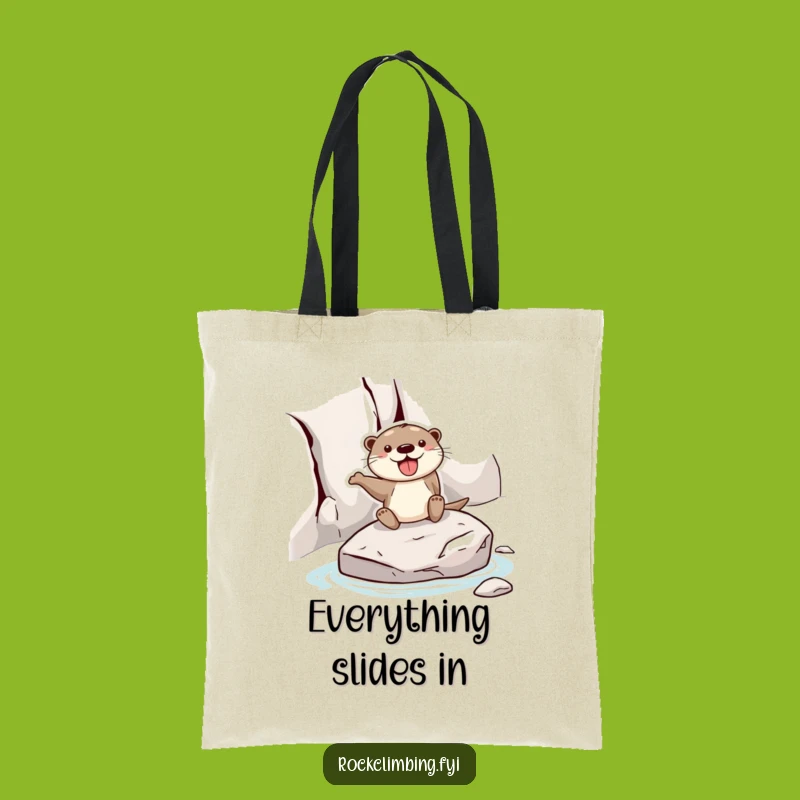Funny Otter Tote Bag: Hilarious Carry-All for Water Lovers and Fun Seekers